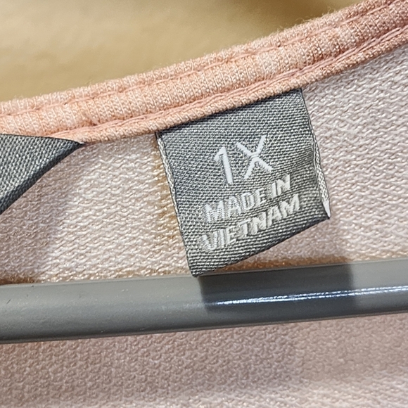 G By Giuliana Pink one Piece Jumpsuit Plus size 1X - Picture 6 of 14